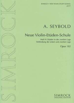 New Violin Study School op. 182 Vol. 3