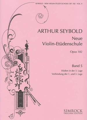 New Violin Study School op. 182 Vol. 5
