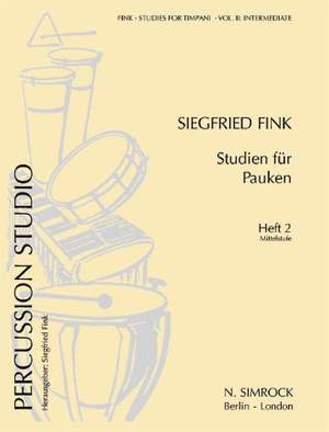 Fink, S: Studies for Timpani Vol. 2