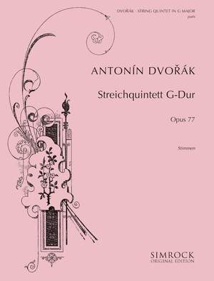 Dvořák, A: String Quintet in G op. 77