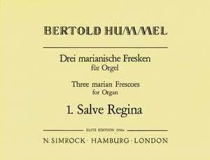 Hummel, B: Drei marianische Fresken op. 42