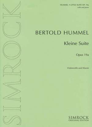 Hummel, B: Little Suite op. 19a