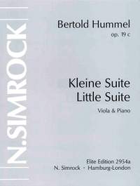Hummel, B: Little Suite op. 19c