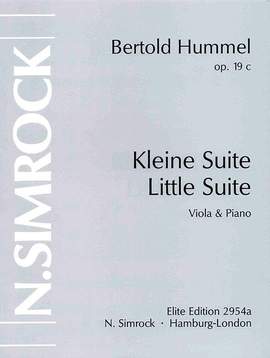 Hummel, B: Kleine Suite op. 19c