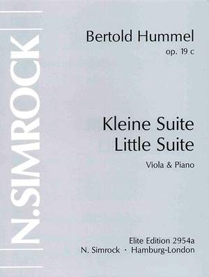 Hummel, B: Kleine Suite op. 19c