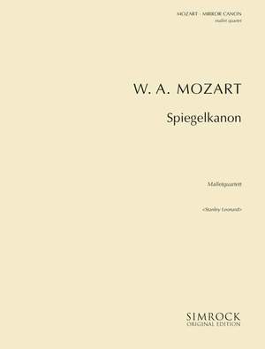 Mozart, W A: Mirror Canon
