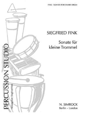 Fink, S: Sonata for Snare Drum