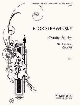 Stravinsky, I: Vier Etüden C minor op. 7/1