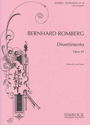 Romberg, B: Divertimento op. 45
