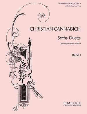 Cannabich, C: Six Duets Issue 1
