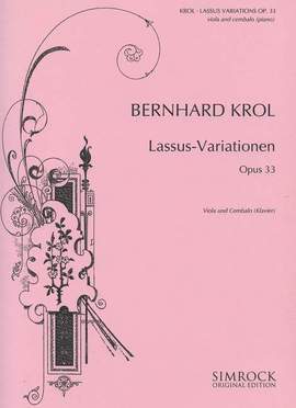 Krol, B: Lassus Variations op. 33