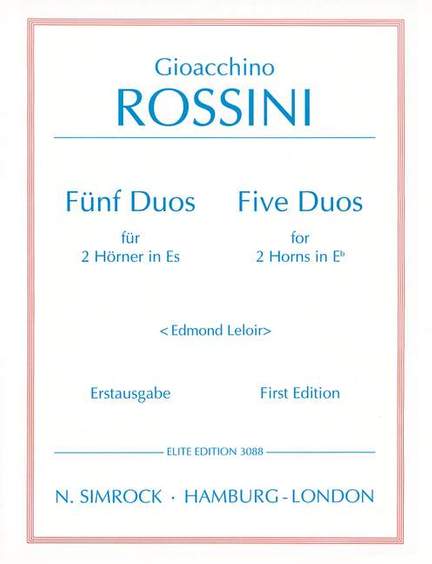 Rossini: Five Duos