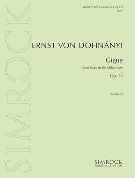 Dohnányi, E v: Suite in the Olden Style op. 24