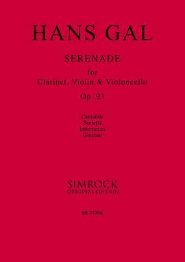 Gál, H: Serenade op. 93