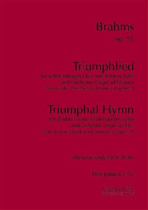 Brahms, J: Triumphal Hymn op. 55