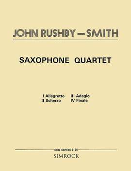 Rushby-Smith, J: Saxophon-Quartett