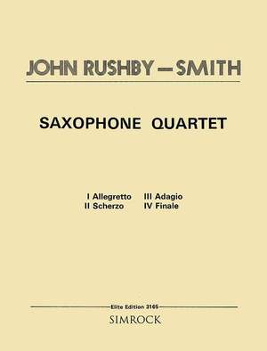 Rushby-Smith, J: Saxophon-Quartett