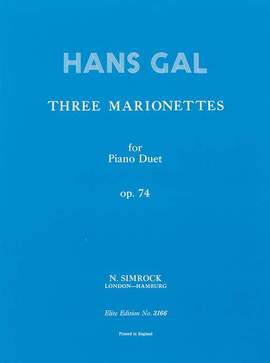 Gál, H: Three Marionettes op. 74