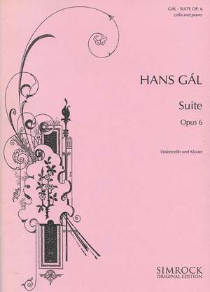 Gál, H: Suite op. 6