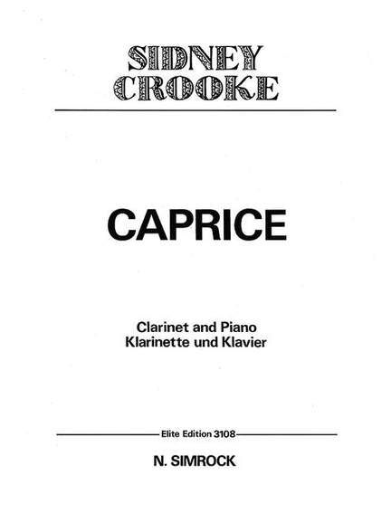 Crooke, S: Caprice