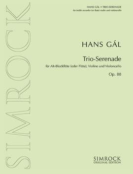 Gál, H: Trio Serenade in E Flat op. 88