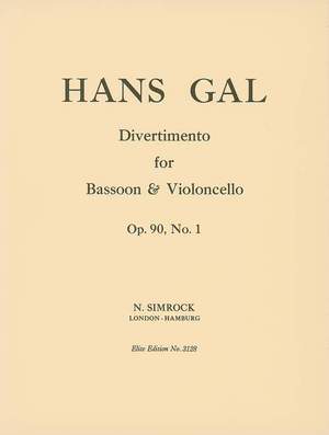 Gál, H: Divertimento op. 90/1