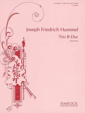 Hummel, J F: Trio in B Flat