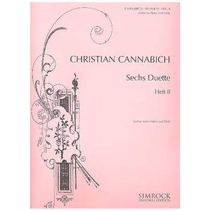 Cannabich, C: Sechs Duette Issue 2