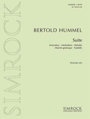 Hummel, B: Suite op. 26a