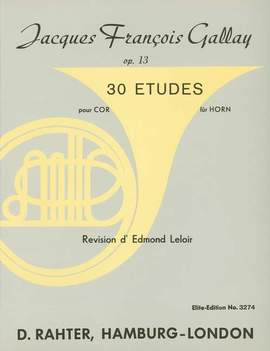 Gallay, J F: 30 Etudes op. 13