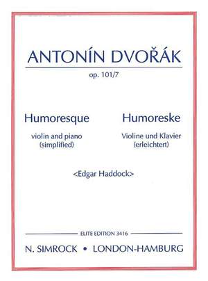 Dvořák, A: Humoresque in G op. 101/7
