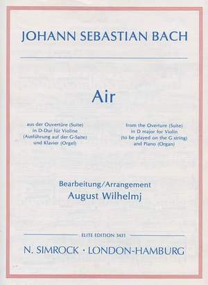 Bach, J S: Air
