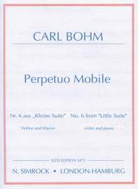 Bohm, C: Perpetuo mobile in D