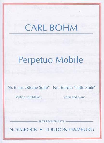 Bohm, C: Perpetuo Mobile
