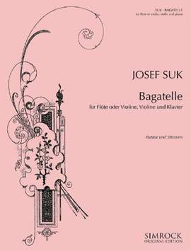 Suk, J: Bagatelle F-Dur F major