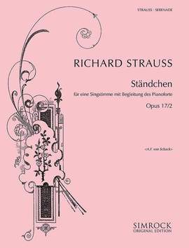 Strauss, R: Sechs Lieder F sharp major op. 17/2