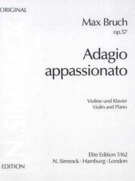 Bruch, M: Adagio appassionato op. 57