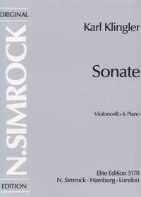 Klingler, K: Sonata in A Minor