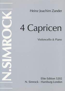 Zander, H J: Vier Capricen