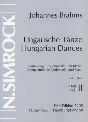 Brahms, J: Hungarian Dances Vol. 2