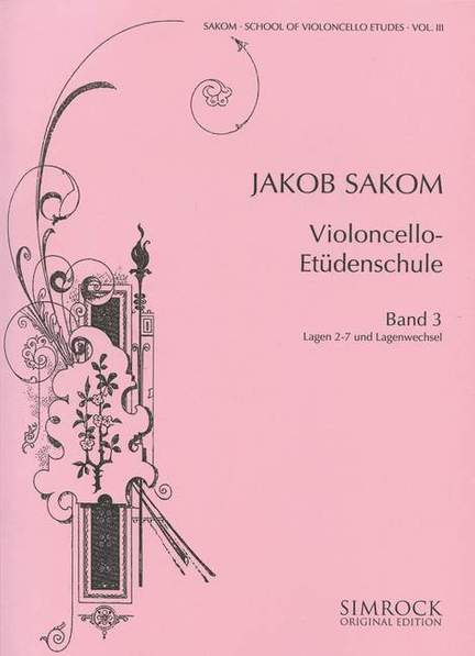 School of Violoncello Etudes Issue 3