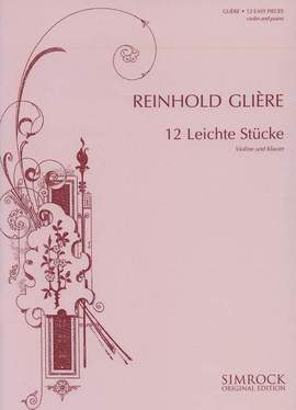 Glière, R: 12 easy pieces op. 45