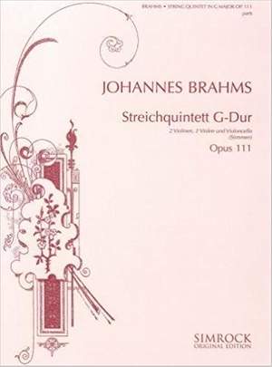 Brahms, J: String Quintet in G op. 111