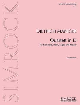 Manicke, D: Quartett in D