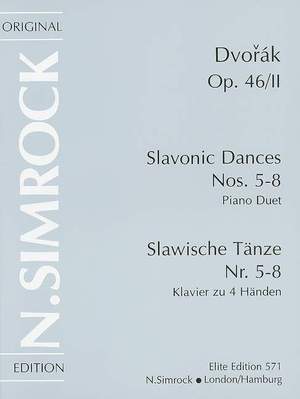 Dvořák, A: Slavonic Dances op. 46  Vol. 2
