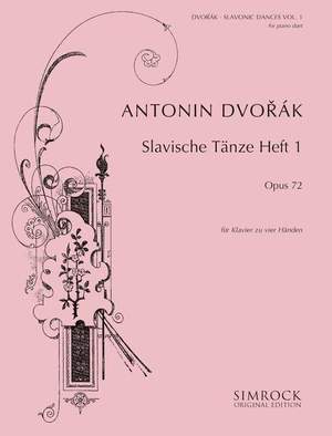 Dvořák, A: Slavonic Dances op. 72  Issue 1