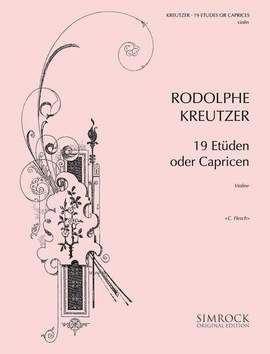 Kreutzer, R: 19 Etüden oder Capricen