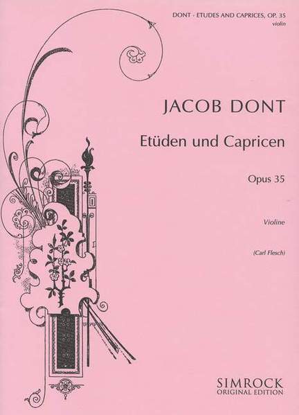 Dont, J: Studies and Caprices op. 35