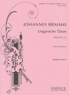 Brahms, J: Ungarische Tänze Vol. 1