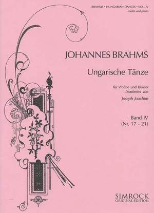 Brahms, J: Hungarian Dances Vol. 4
